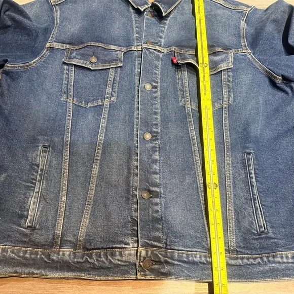 Levi's Classic Indigo Denim Jacket Size 3XL #bigandtall - Picture 7 of 9